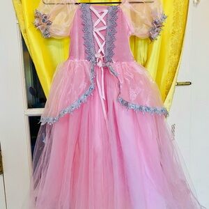SOLD Trish Scully Pink Princess Kids Dress 4T